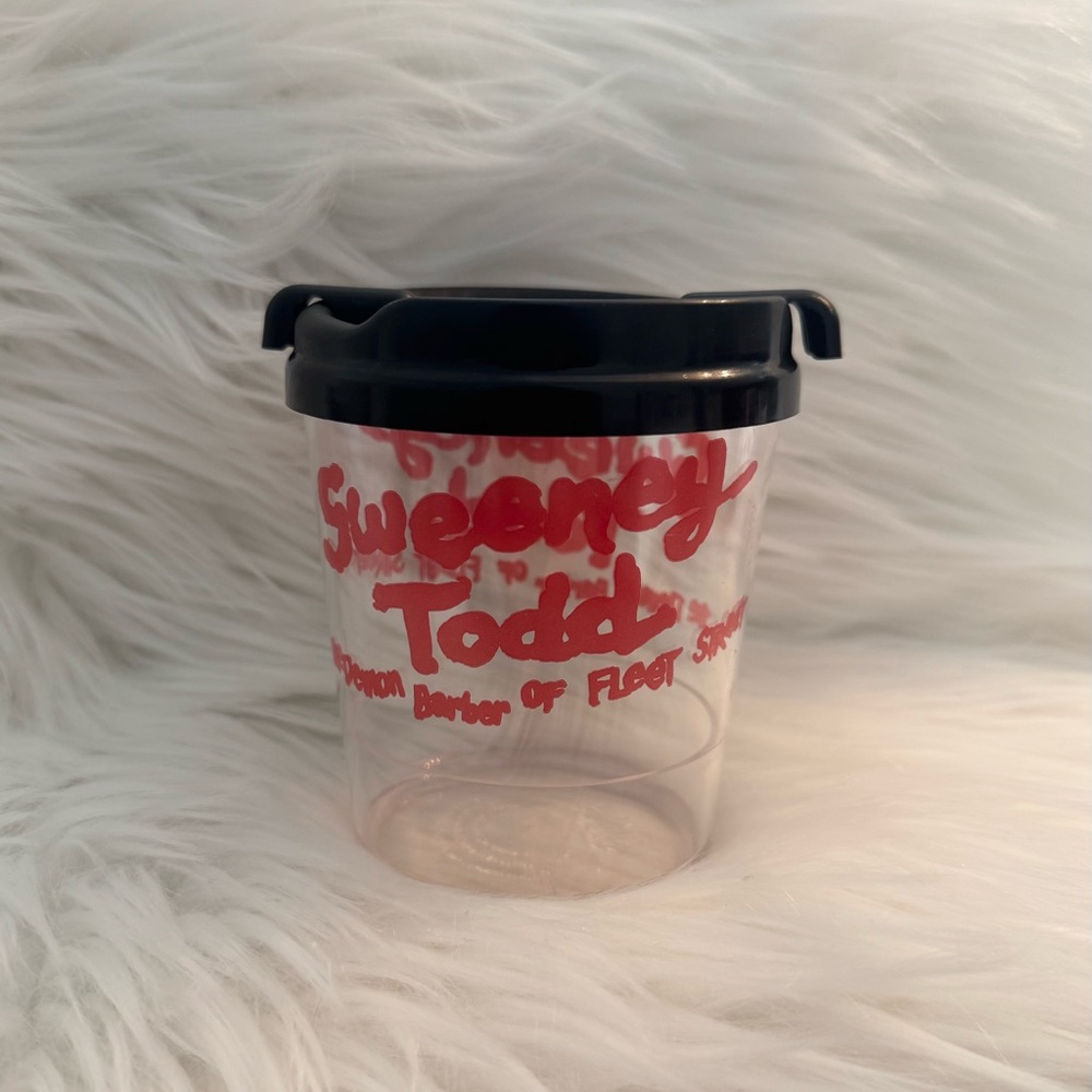 Sweeney Todd Short Broadway Collectable Cup With Lid